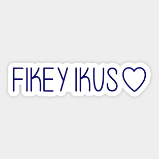 Camp Agawak- Fikey Ikus Sticker